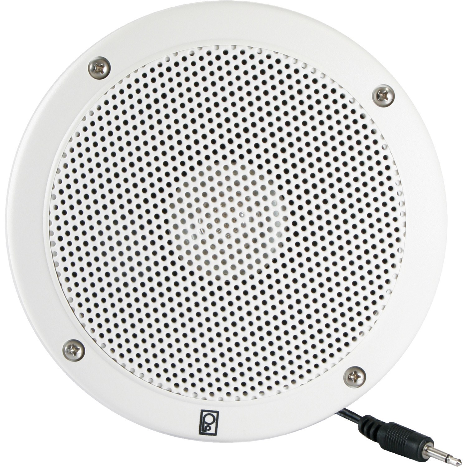PolyPlanar 5 VHF Extension Speaker (Single) - Flush Mount - White - image 2 of 2