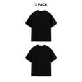 thumbnail image 2 of 2-Pack Men's 100% Cotton Crew Neck Short-Sleeve T-Shirts, 180g, 1.5% Shrinkage Rate, Bulk, 2 of 8