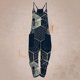 thumbnail image 1 of ICHUANYI Clearance Women Casual Boho Print Pocket Romper Long Playsuit Strap Sleeveless Jumpsuit(Navy, S) ICHUANYI WER2023080812875, 1 of 4