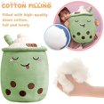 thumbnail image 2 of Almohada de Felpa de té de Burbujas, Juguete de Peluche Boba, Juguete Suave de Taza de té con Leche, cojín de muñeca, cojín de Abrazo, Almohada de sofá Cama, Regalo para niños, niñas y niños de 50 cm Sincero Electrónica, 2 of 5