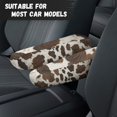 thumbnail image 3 of Yuyamidu Brown Cow Print Car Seat Armrest Covers Reusable Armrest Protector Covers 2 Pcs Elastic Car Armrest Handle Cover SUV Truck Van Armrest Covers Accessories, 3 of 7
