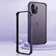 thumbnail image 1 of Étui Rigide Mince Cadre en Métal pour iPhone 15 Plus, Étui de Protection Cadre en Métal avec Tampon Intérieur en TPU Souple pour Protection Améliorée des Bords, 1 of 5