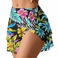thumbnail image 5 of Gamivast Sarong Cover up for Women Tropical Print Wrap Skirt Swimsuit Cover up Skirt Flowy Beachwear Vacation Resort Wear Cruise Poolside Beach to Boardwalk, 5 of 6