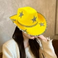 thumbnail image 3 of MOMOJIA Star Cowboy Hats Shimmering Crystal Hat for Disco House Cocktail Parties, 3 of 12