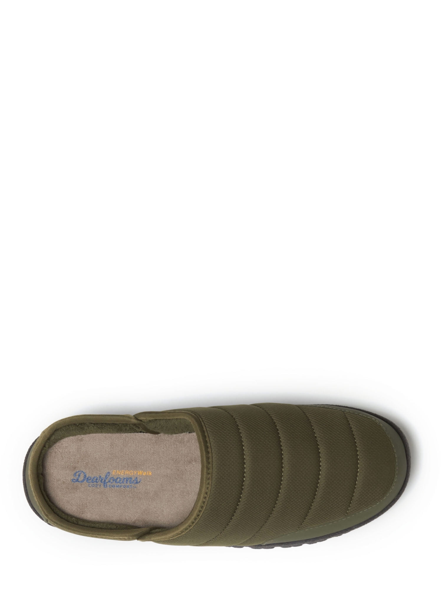 Dearfoams Cozy Comfort Men's Mens Energy Walk Clog Slippers