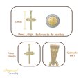thumbnail image 2 of Cadena De Plata 925 Barbada De 45 Cm Calibre 3.2mm 4 Colores, 2 of 3