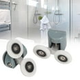 thumbnail image 4 of Tebru Replacement Shower Sliding Glass Door Upper Runners Rollers Pulleys Wheel ,Shower Door Rollers, Pulleys Rollers, 4 of 6