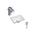 thumbnail image 1 of DROP Bath and Kitchen DR091088 Undermount Bathroom Sink Set, 1 of 4
