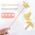 thumbnail image 4 of FELTECHELECTR 2 varitas de hadas para niña, adorables varitas de hadas con forma de estrella, regalo, 4 of 7