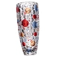 thumbnail image 4 of Jarrón de flores de vidrio, jarrón decorativo, jarrón moderno, jarrón colorido, centro de mesa para L, 4 of 9