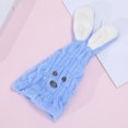 thumbnail image 6 of Rabbits Pattern Coral Fleece Towel,Face Washing,Bathing,and Hair Drying Towel for Men and Women,Soft Absorbent Bathroom Accessory, 6 of 6