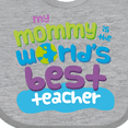 thumbnail image 4 of Inktastic Teacher Mommy Boys or Girls Baby Bib, 4 of 4