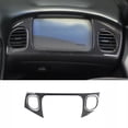 thumbnail image 1 of Real Bright Soft Car Interior Carbon Fiber Sticker Decoration3Pcs Carbon Fiber Passenger Dashboard Cover For Chevrolet Corvette C5 98-04Auto Car Protection Interior Accessories, 1 of 8