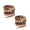 Brown Light brown-100cm, variant on Colorful Braided Bubble Shoe Laces 100cm Polyester Replacement for Adult Teens Sneakers Accessories