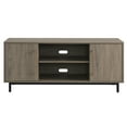 thumbnail image 3 of Evelyn&Zoe Julian Rectangular TV Stand for TV's up to 65", Antiqued Gray Oak, 3 of 9