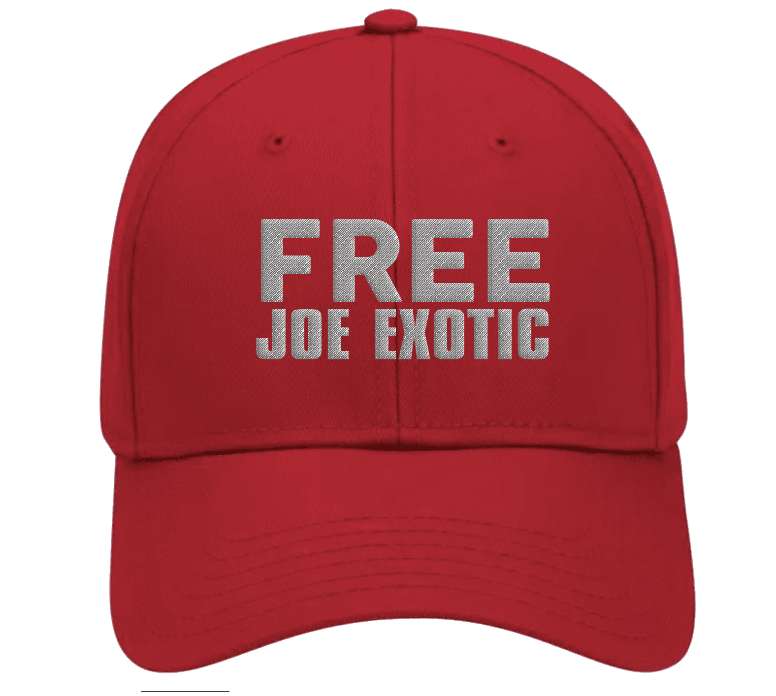 Trenz Shirt Company Men S Funny Free Joe Exotic Embroidered Baseball Cap Black Walmart Com Walmart Com