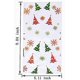 thumbnail image 3 of -Christmas 4S-100pcsBolsas de violonchelo transparentes navideñas de 9,8x5 pulgadas para bolsas de galletas de celofán de recuerdo de plástico, paquete de celosía rosa de 100, 3 of 3
