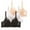 Black, variant on Lace Bralettes for Women Underwire Supportive Bras for Women Full Coverage Push Up Bras Everyday Bra Plus Size (Purple, 105C)