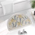thumbnail image 3 of Jinsinto Half Round Bathroom Rug Mat Small Area Rug Bedroom Mat（16x24''), 3 of 5