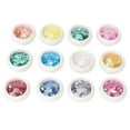 thumbnail image 1 of 12pcs Manicure Mixed Sequins Nail Decaration Nail Art Round Glitter Powder Dust, 1 of 5