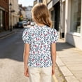 thumbnail image 5 of Babcutegg Independence Day Patriotic Graphic T-Shirt With Soft Cotton Fabric, Classic Round Neck And Short Sleeves For Everyday Wear Multicolor Size 3, 5 of 8