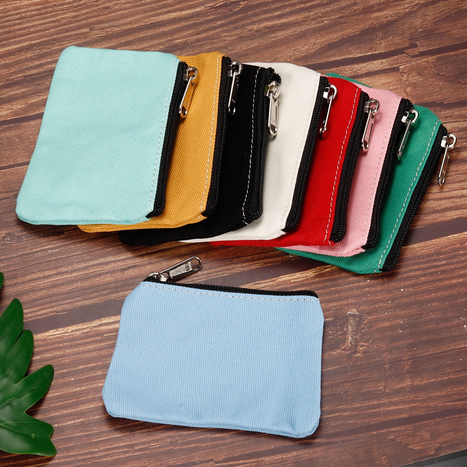 Cloth coin purse with zipper hotsell