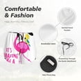 thumbnail image 4 of Gukieu It'S Flamazing To Be A Pirate Print Women's Sports Shorts with Drawstring Elastic Waistband for Running, Yoga, Fitness-Medium, 4 of 7