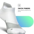 thumbnail image 5 of Feetures Elite Ultra Light Cushion Ankle Socks - Sport Sock with Targeted Compression - New White, M (3 Pair), 5 of 8