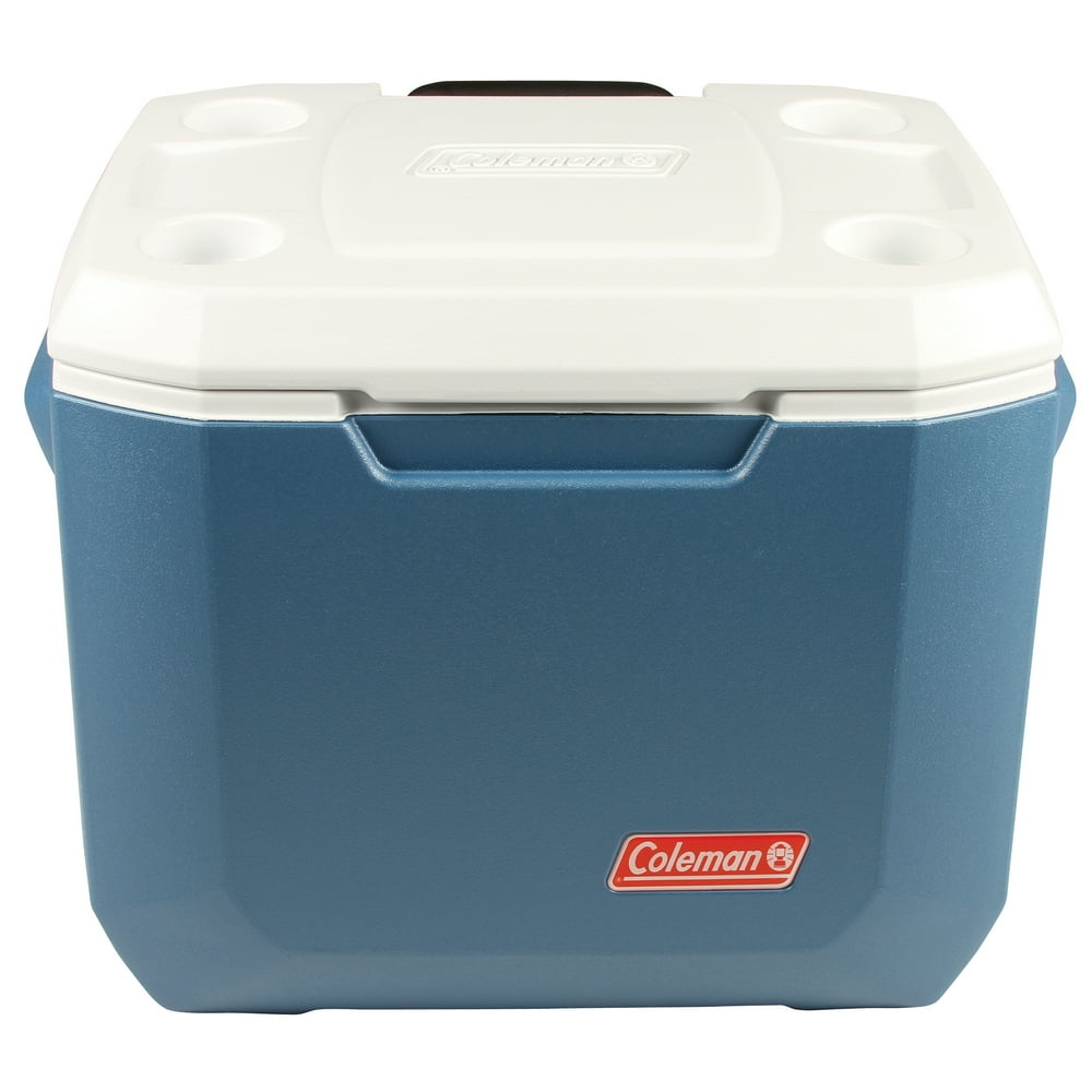 Coleman 50Quart Xtreme 5Day HeavyDuty Cooler with Wheels, Blue