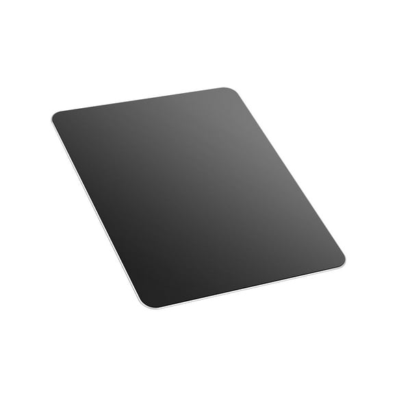 Mouse Pad Vaydeer 30x24 cm de Aluminio Negro Impermeable