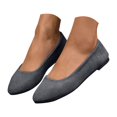 thumbnail image 3 of AUDeals Women's Block Heel Pumps, Pointed Toe Dress Shoes with Portable Comfort for Office, Party and Daily Wear (Dark Blue, 8), 3 of 9