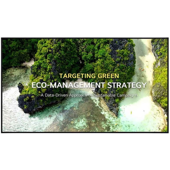 LG UL3Q-E 65" 4K Ultra HD Digital Signage Commercial ADS LCD Display, Black