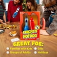 thumbnail image 2 of Chicken vs Hotdog Flip Challenge Game - Hilarious Party Game for Families, Kids & Adults, Fast-Paced Board Game for 2-10 Players, 2 of 5