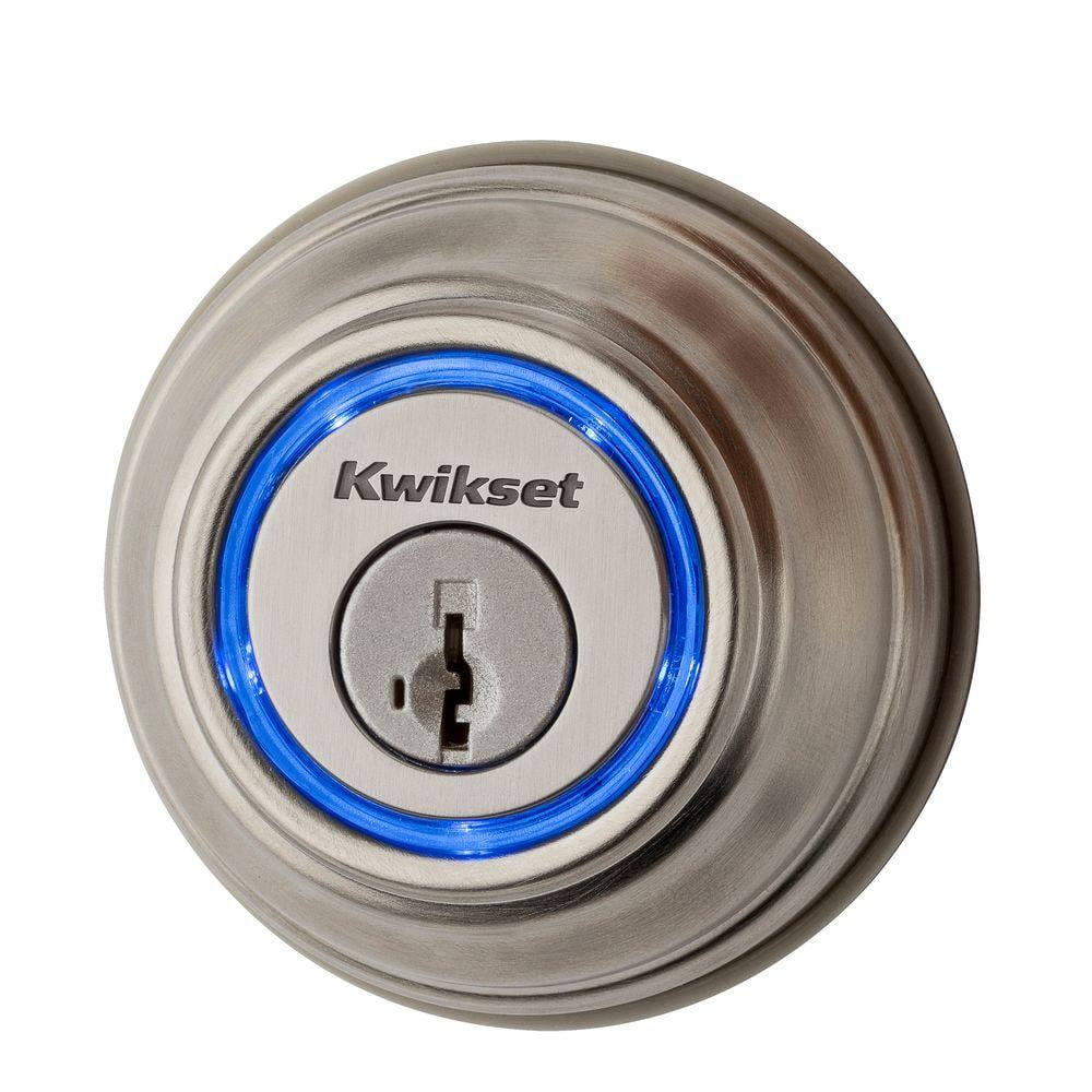 Kwikset Kevo 2nd Gen Satin Nickel Single Cylinder Touch To Open