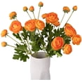 thumbnail image 1 of 5 Pack Artificial Silk Flowers Persian Ranunculus Suitable for Core Decorations,Weddings,Homes,Artistic Decorations,and Props, 1 of 7