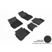 3D MAXpider 2017-2019 Fits Buick Lacrosse 1st Row 2nd Row Kagu Carbon Fiber Embossed Pattern Black Floor Mat L1BC03301509