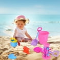 thumbnail image 5 of ChicYu Childrens Beach Water Play Kit Piece Sand Bath Shower Bucket Set Happy Play House Outdoor Toys Summer Outdoor Water Sand Play, 5 of 5