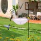 thumbnail image 5 of Comedero de baño para pájaros de jardín al aire libre | Estación de baño colgante de comedero para pájaros con capucha a prueba de lluvia a prueba de viento | Decoración de patio duradera y, 5 of 7