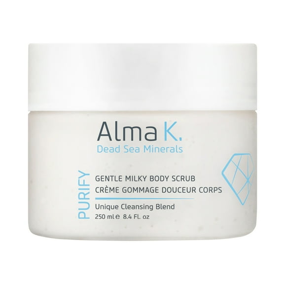 Alma K Gentle Milky Body Scrub, Shower Scrub, 8.4 oz