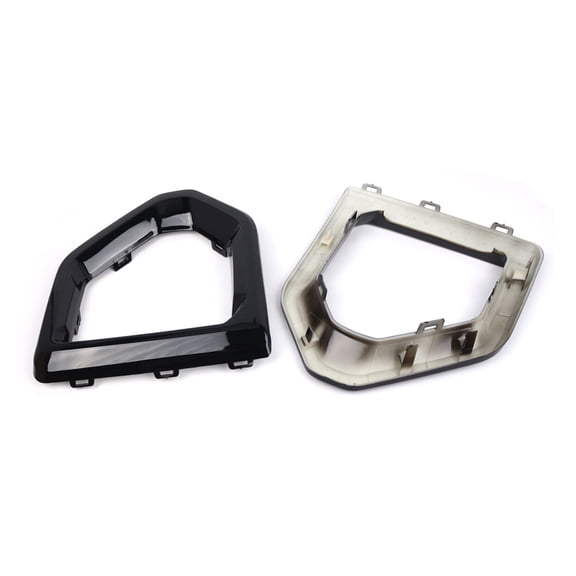 Stylish Light Guards Vehicle Fog Light Frames Plastic Front Fog Light Outer Bezel Cover Set 84176752 84176753 1 Pair
