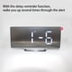 thumbnail image 4 of Reloj despertador Digital Inteprter con soporte ajustable verde, 4 of 6