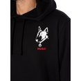thumbnail image 4 of HUGO Dammico Pullover Hoodie, Black, 4 of 7