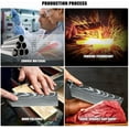thumbnail image 6 of 7Inch Meat Cleaver Knife High Carbon Stainless Steel Chef Kitchen Knife Japanese, 6 of 6