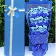 thumbnail image 3 of Ramo de flores de dibujos animados de Disney Lilo Stitch, muñeco de peluche Kawaii Stitch, ramo de graduación, juguete de San Valentín, regalo de fiesta de boda, 3 of 4