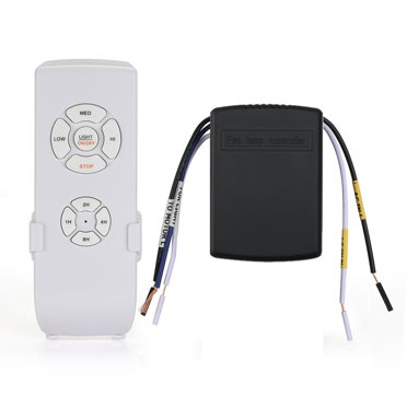 Ceiling Fan Remote Control Receiver Kit With 6 Speed Settings