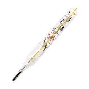 HLONK Mercury-Free Dual Scale Classic Traditional Glass Accuracy Thermometer 2ml New Home Gift