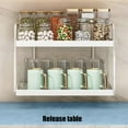 thumbnail image 5 of Kitchen Shelf Spice Rack, Countertop Storage Organizer, Multilayer Design, for Spices, Condiments, and Cooking Essentials, White, by FAJHHA, 5 of 7