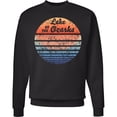 thumbnail image 2 of Inktastic Lake of the Ozarks Distressed Retro Sunset Adult Sweatshirt, 2 of 4