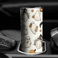 thumbnail image 3 of Halloween Ghosts Tumbler - Halloween Gifts for Women -Ghost Tumbler Cup With Lid 20oz Skinny Coffee Travel Mug, Double Wall Vacuum Insulated Tumbler Cups for Women Halloween Gifts, 3 of 7