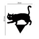 thumbnail image 3 of Paquete de 3 letreros de Halloween para gatos negros, decoración de césped para gatos negros al aire libre JAMW Sencillez, 3 of 5